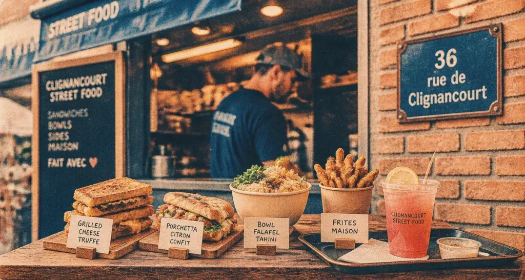 Curb Street Food à Paris 18e : adresse, sandwichs maison, bowls et commande en livraison