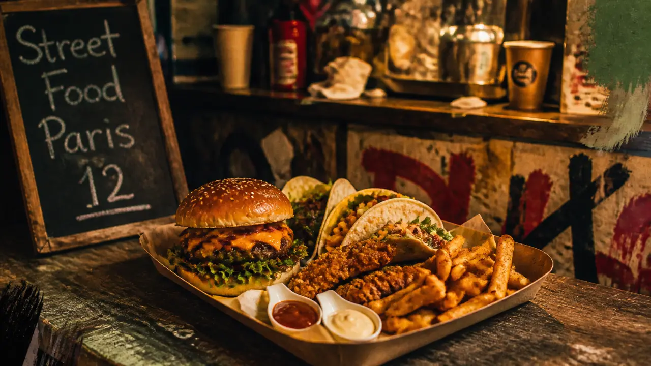 Fantastyk street food paris 12 : burger, tacos et frites, sauces