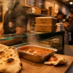 indie's street food : naan doré et butter chicken à emporter à Athis-Mons