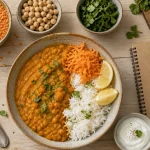Menus végétariens : dahl, lentilles et calcium, repas prêts en 30 minutes