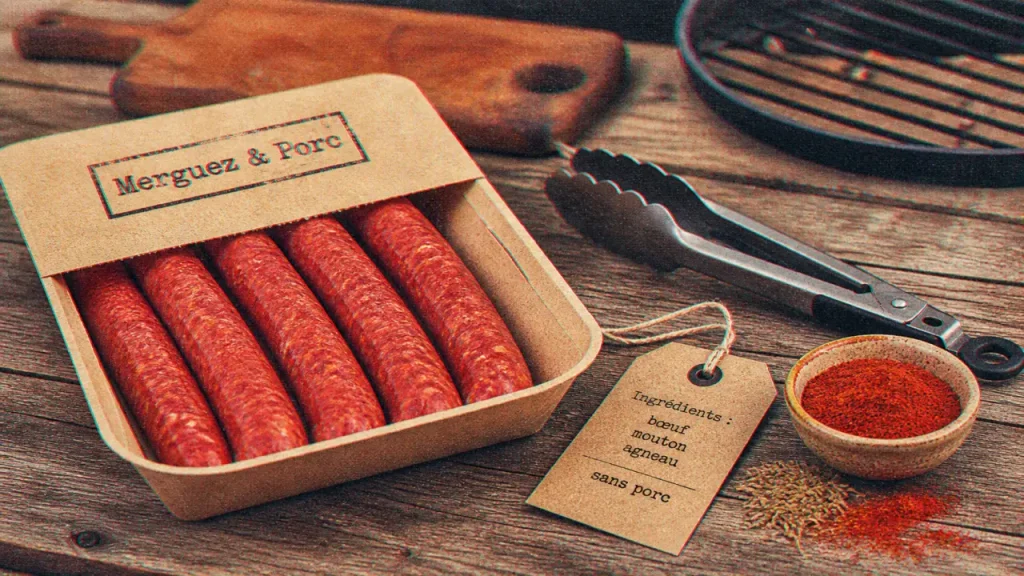 Merguez : quelle viande contient-elle vraiment, bœuf, mouton ou porc ?
