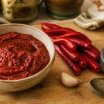Recette harissa maison : piments rouges et épices chaudes