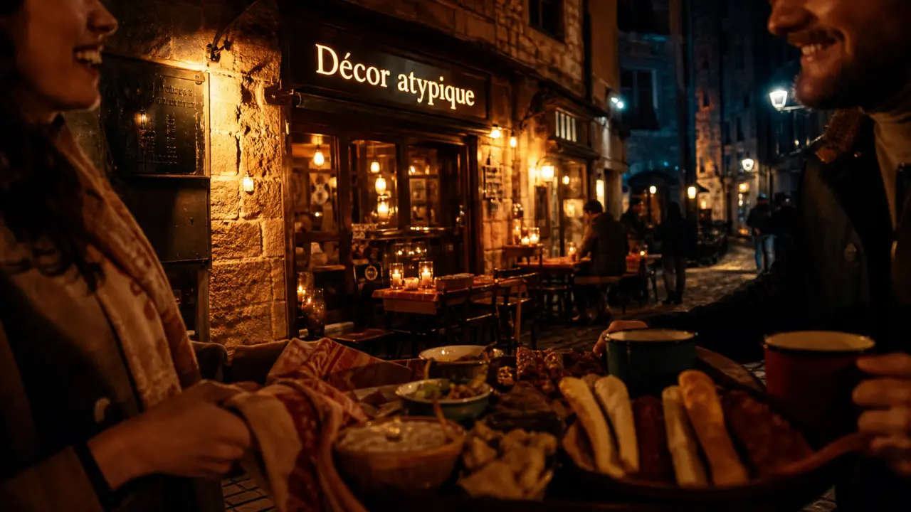 Restaurant original lyon : décors atypiques au Vieux-Lyon, cuisine du monde