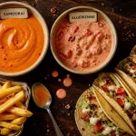 Photo : sauce algérienne et sauce samouraï, laquelle pique le plus ?