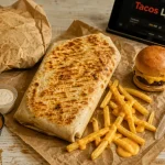 Tacos de lyon fos sur mer : tacos XL et frites, sauces et prix