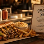 Philly soul street food américaine à Lyon : cheesesteak, frites maison et mac & cheese