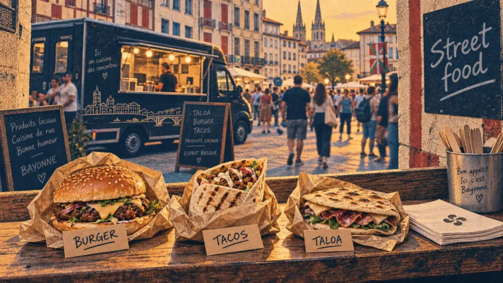 Street food à Bayonne : quel format choisir pour manger vite, local ou près de soi ?