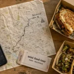 street food belleville : carte de Paris et mini food tour