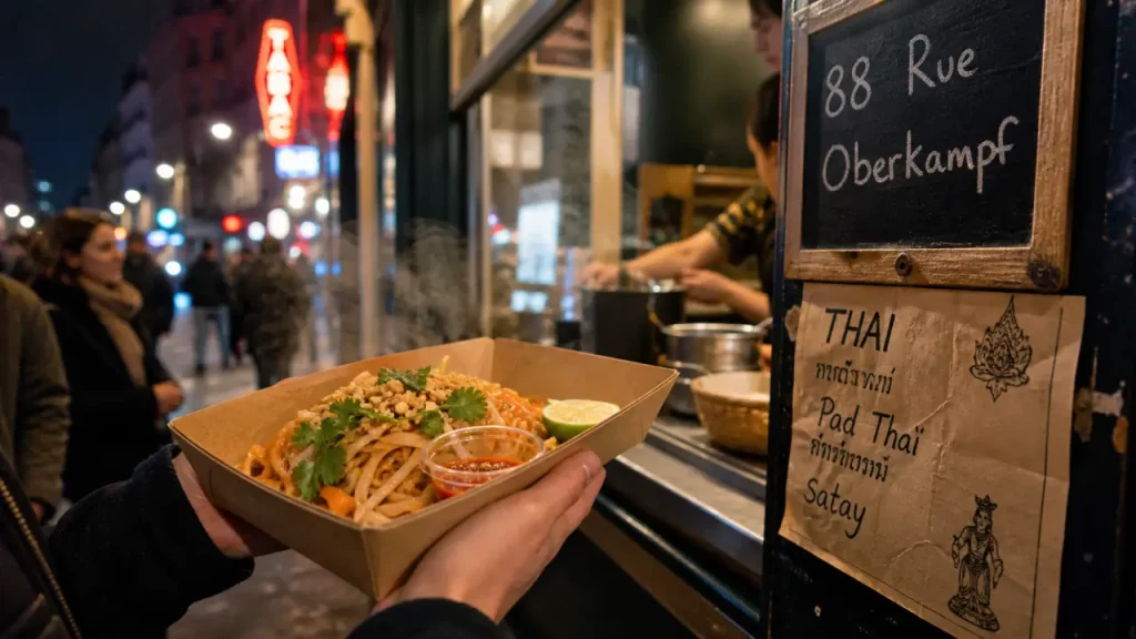 Sukhumvit Thaï Street Food à Paris 11 : adresse, plats halal, livraison et food truck