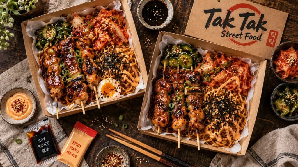 Tak Tak Street Food à La Rochelle : la fusion japonaise et coréenne à commander ou à découvrir sur place