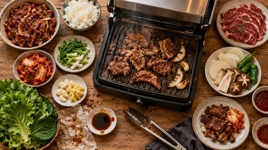 Barbecue coréen : 3 façons de profiter d’une cuisson conviviale sans enfumer la table