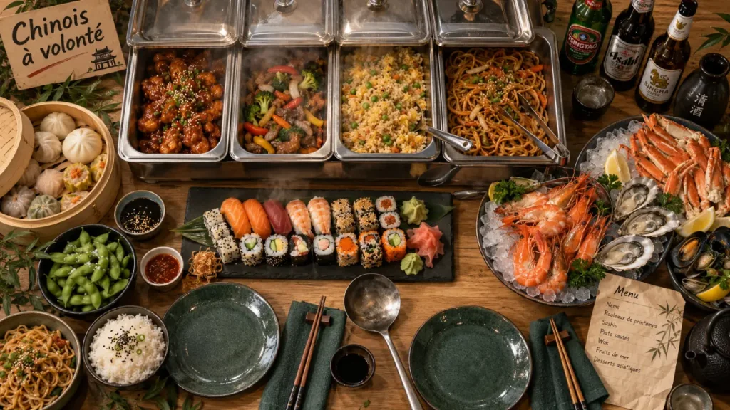 Chinois à volonté : beaucoup de choix, mais pas le même prix ni la même qualité