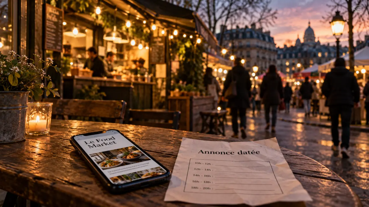 Food Market Food : infos à vérifier avant de sortir, street-food parisienne