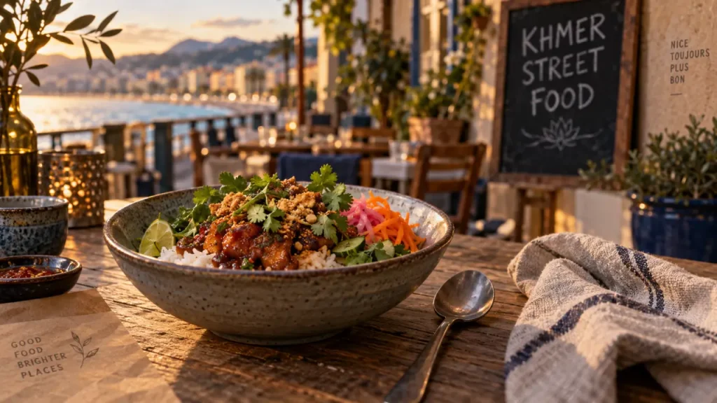 Khmer Street Food à Nice : où manger cambodgien sur place, à emporter ou livré ?