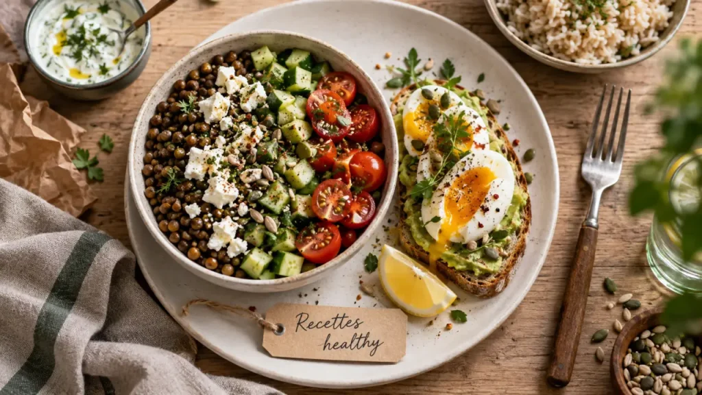 Une recette healthy peut être rapide, rassasiante et gourmande
