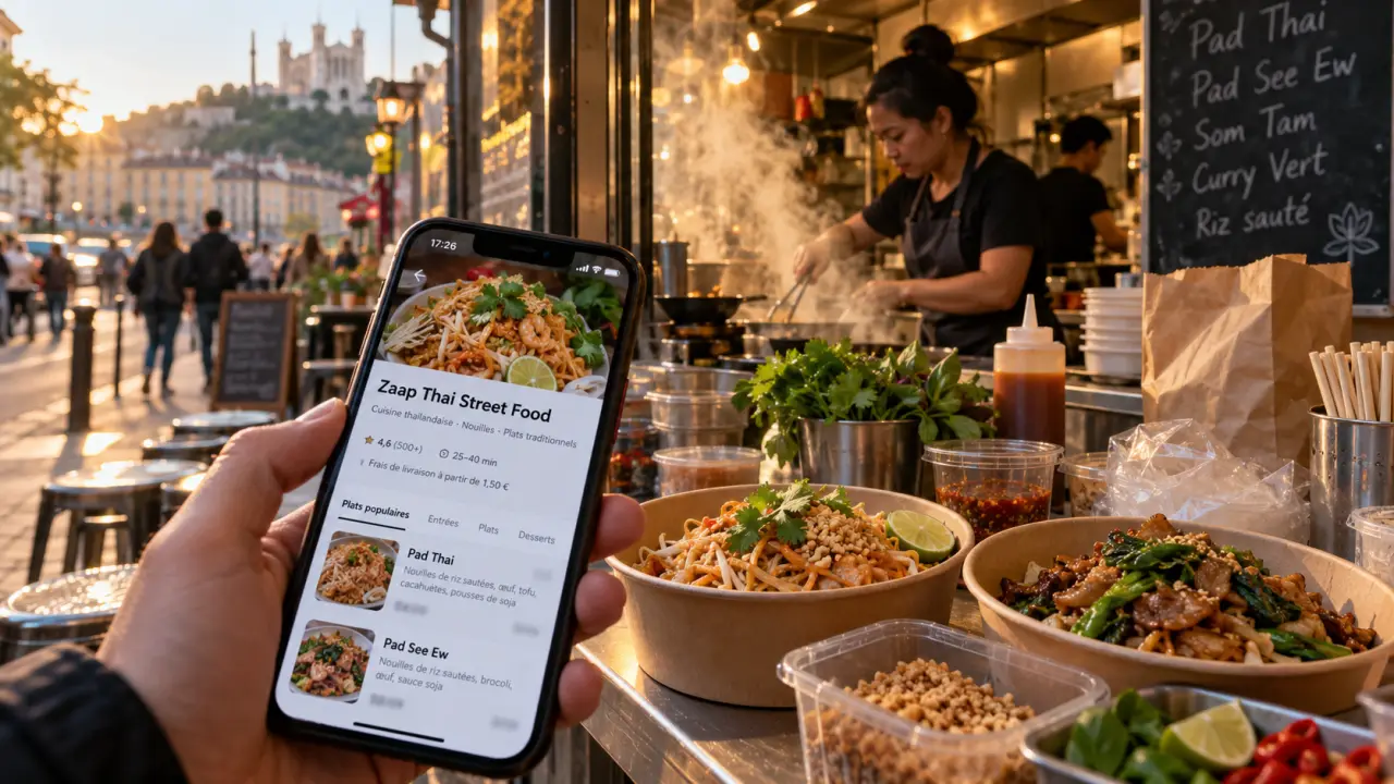Zaap street food à Lyon : Pad Thai, Pad See Ew et Tom Yum Kung